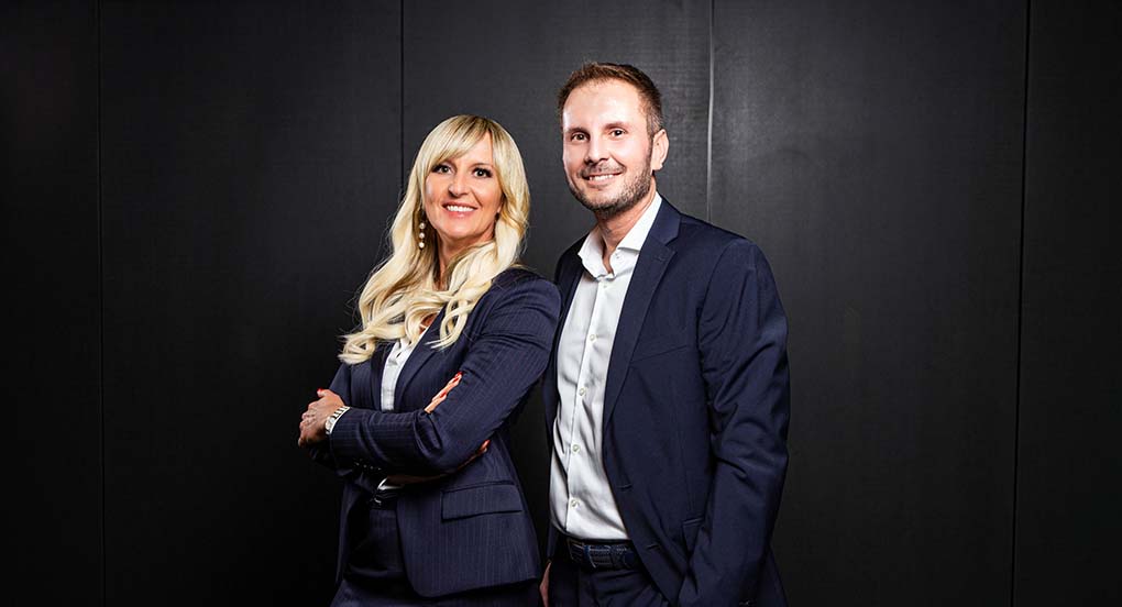 Supply CS Geschäftsführerin Oksana Gette und Geschäftsführer Bartosz Pawlisz